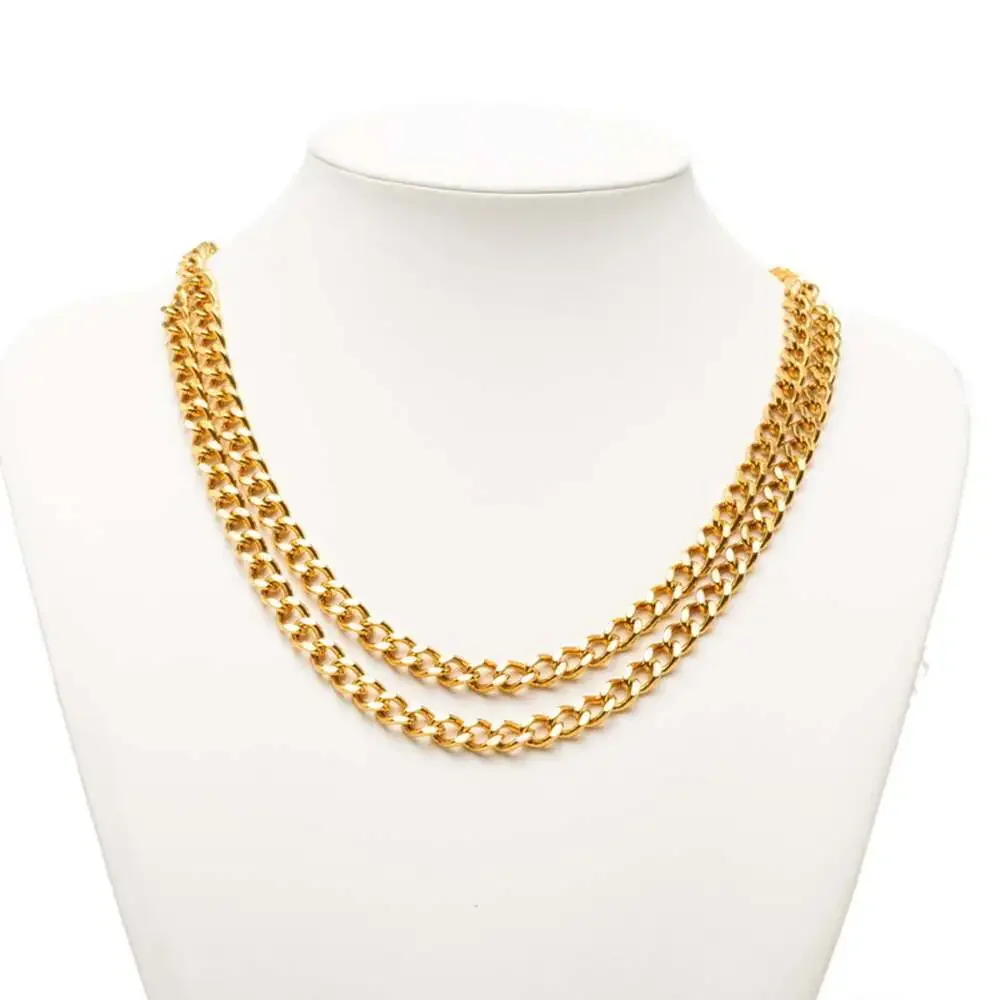 Chanel Double Chain Pendant Necklace #256791C81B
